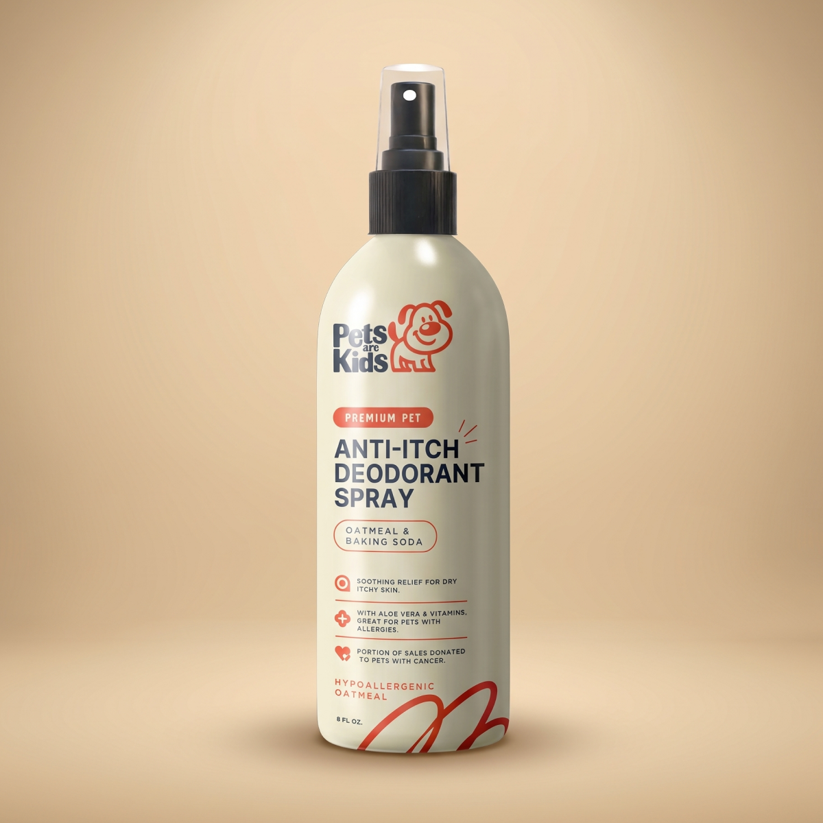 Premium Pet Anti-Itch Deodorant Spray