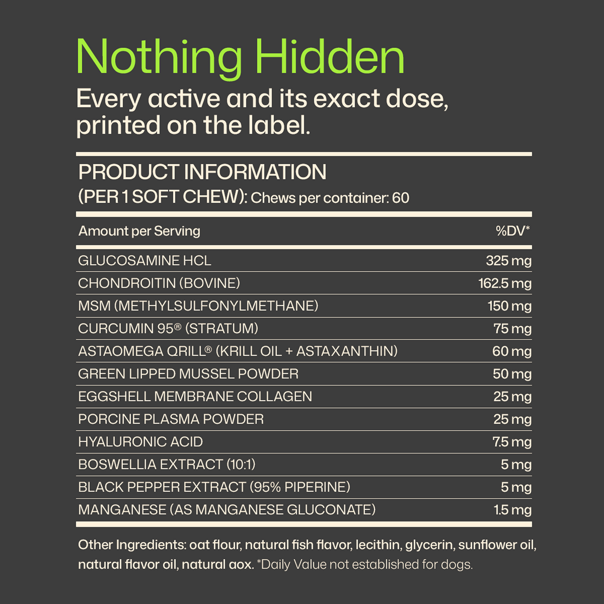 Premium Hip & Joint Chews