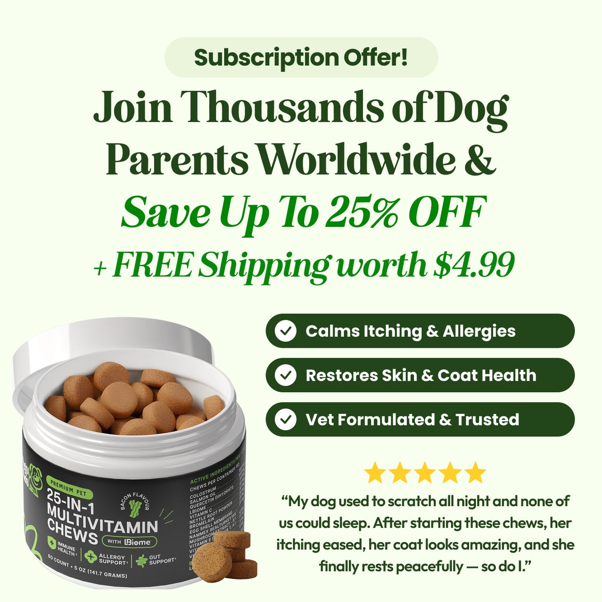 25-in-1 Multivitamin Chews
