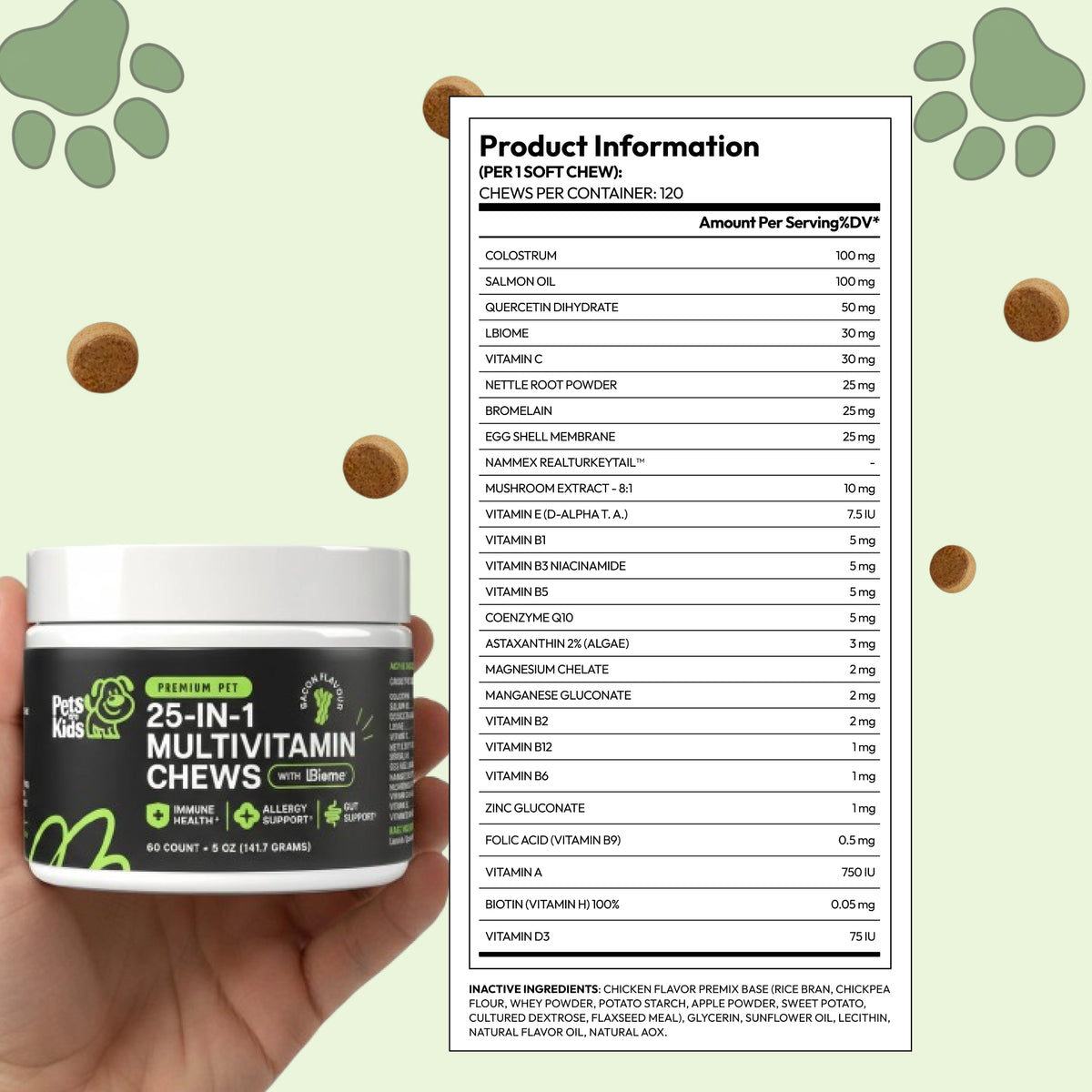 25-in-1 Multivitamin Chews