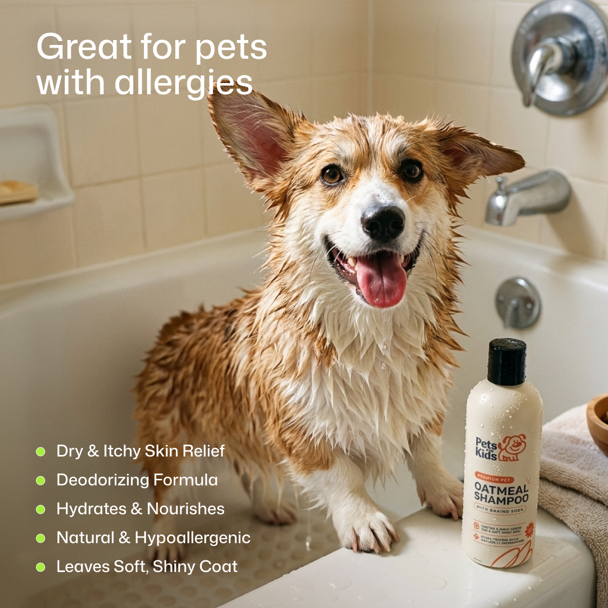 Premium Pet Oatmeal Shampoo