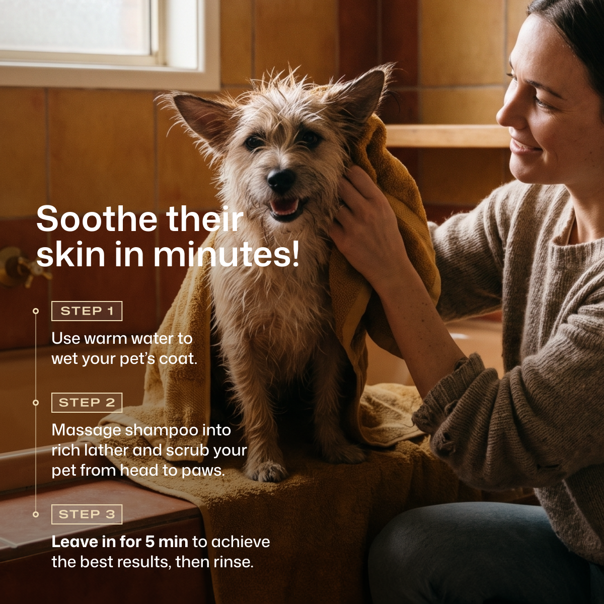 Premium Pet Oatmeal Shampoo